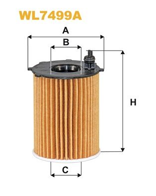 WIX FILTERS Õlifilter WL7499A